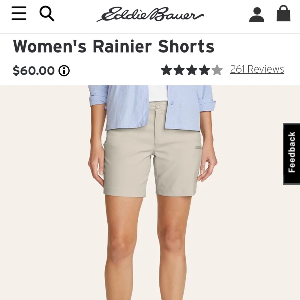 Eddie Bauer Rainier Shorts